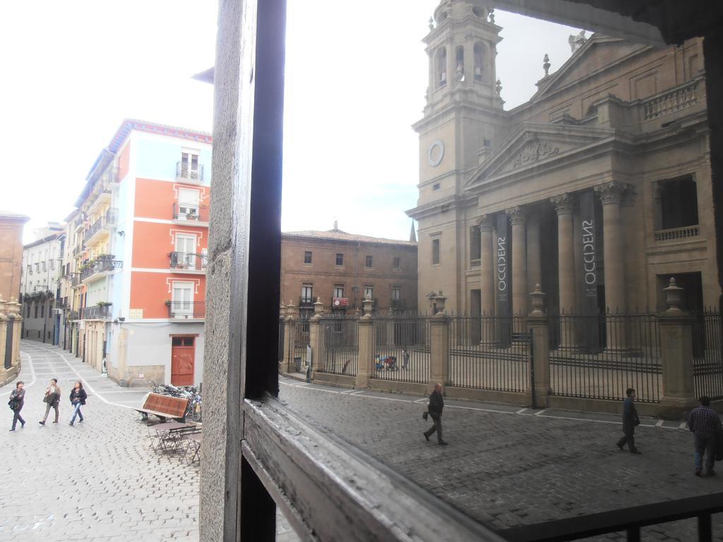Plaza Catedral Hostel Pamplona Camera foto