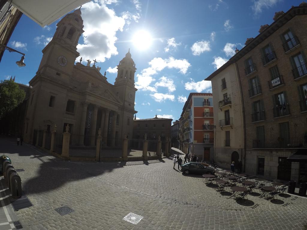 Plaza Catedral Hostel Pamplona Camera foto